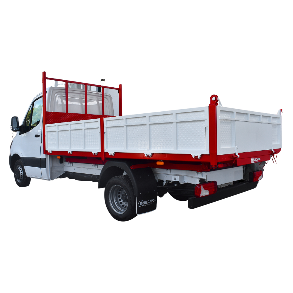 camion con caja abierta