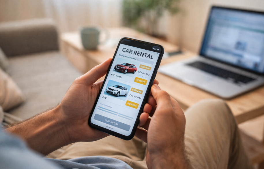 comparar alquiler coche vacaciones movil